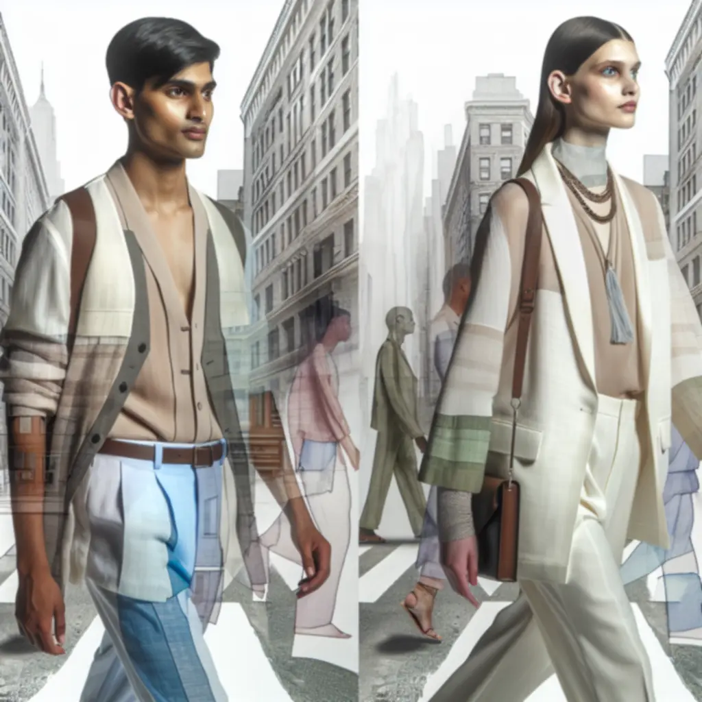 Lookbookowa scena prezentująca stylizacje StyleWearHubPL