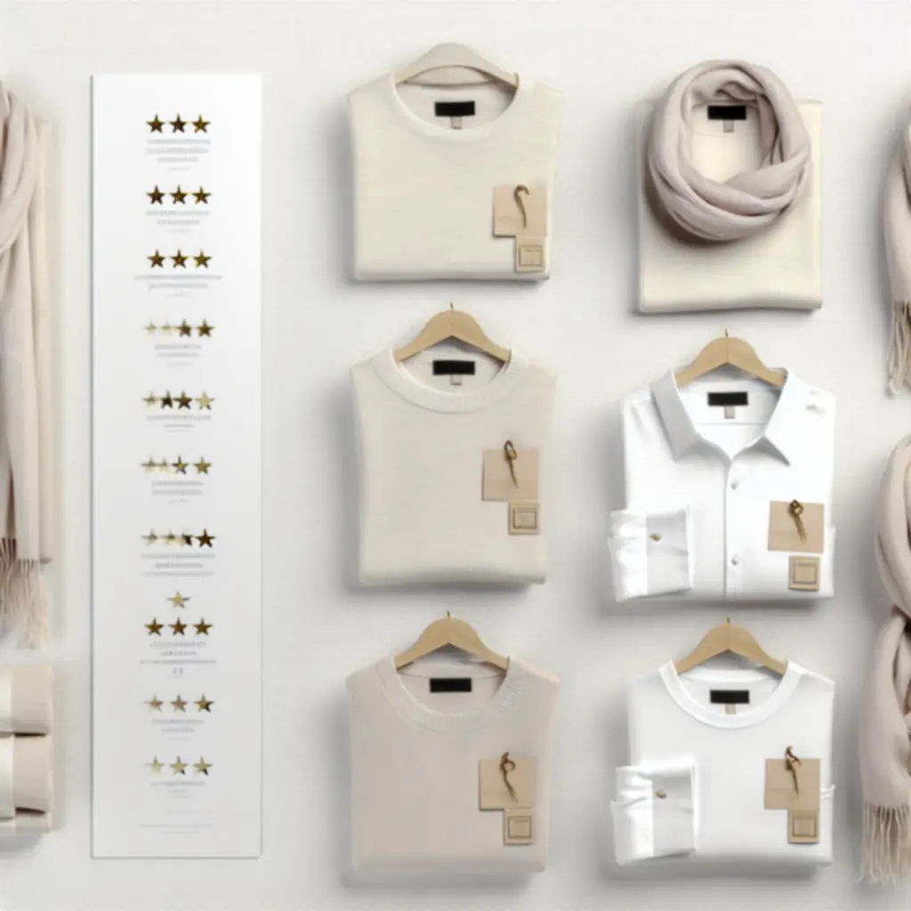 Zestawienie najwyżej ocenianych produktów w formie graficznego podglądu gwiazdek